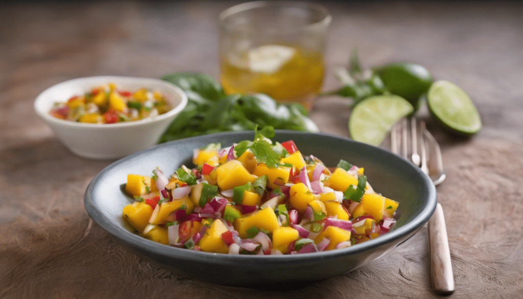 Abiu and Mango Salsa