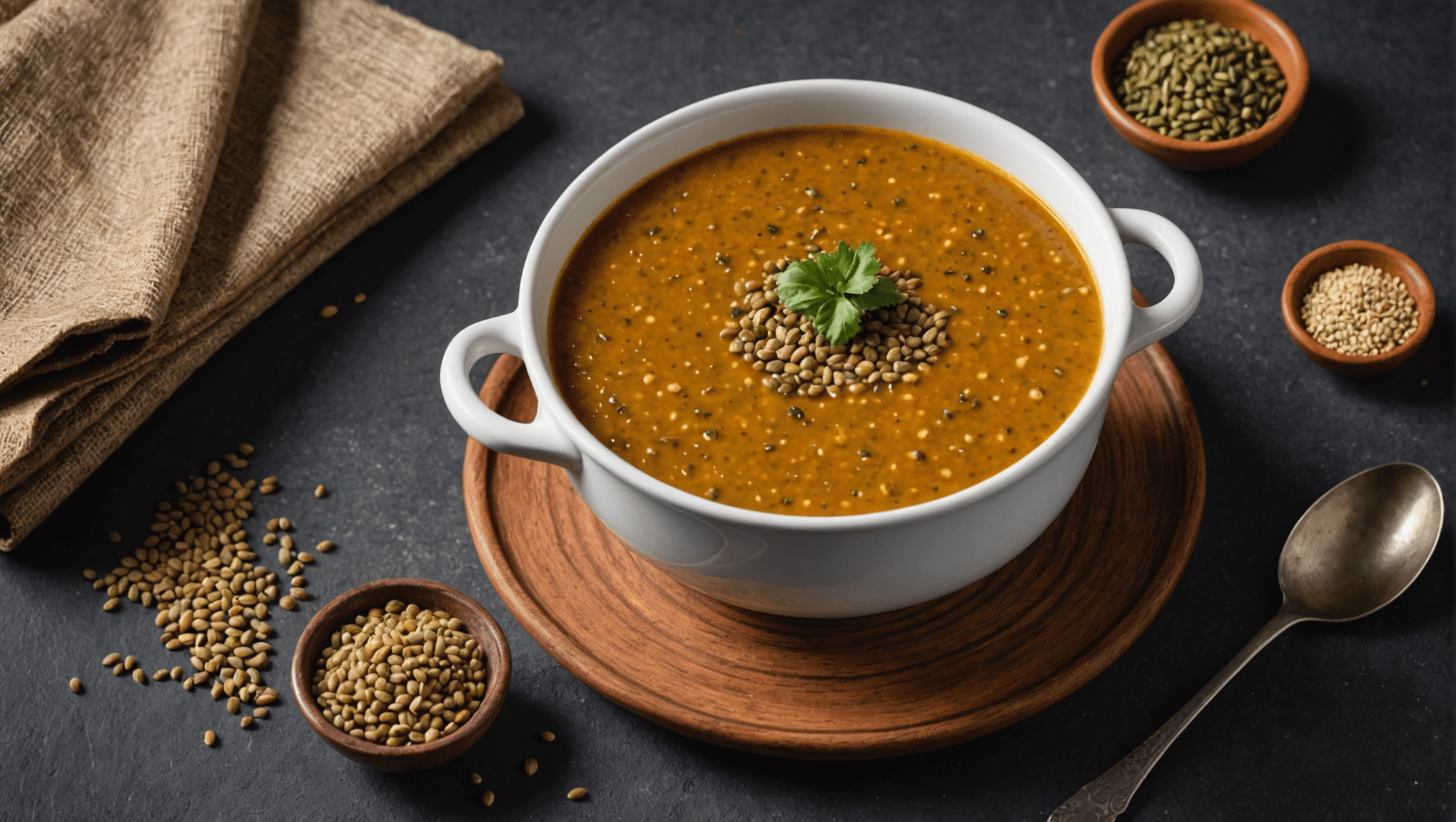 Ajwain Dal: Indian Lentil Soup with Ajwain Seeds