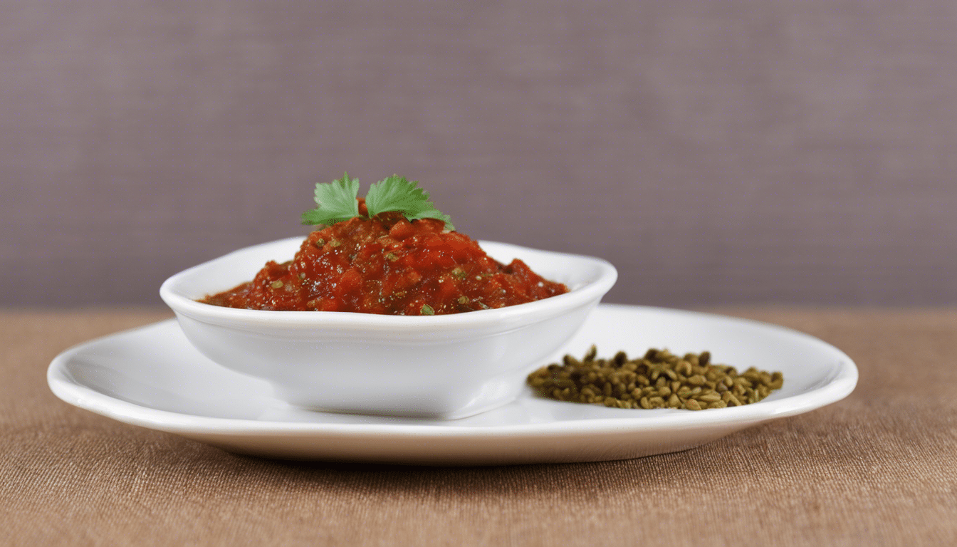 Ajwain Tomato Chutney