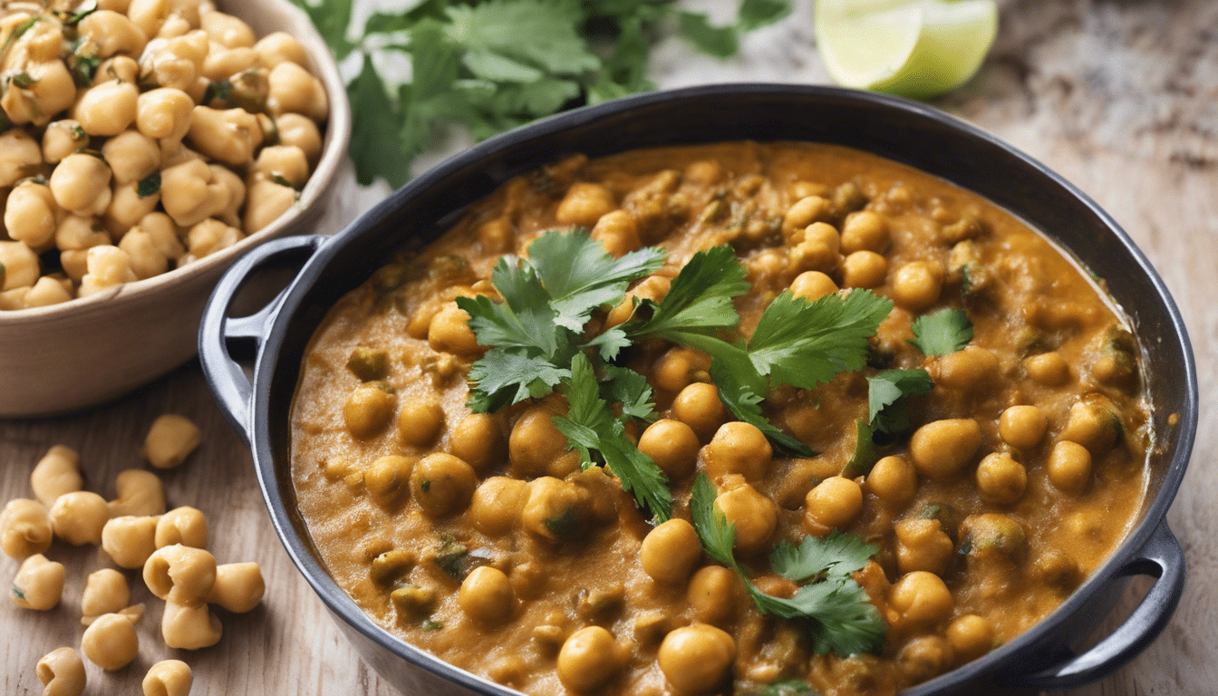 Alexanders and Chickpea Curry