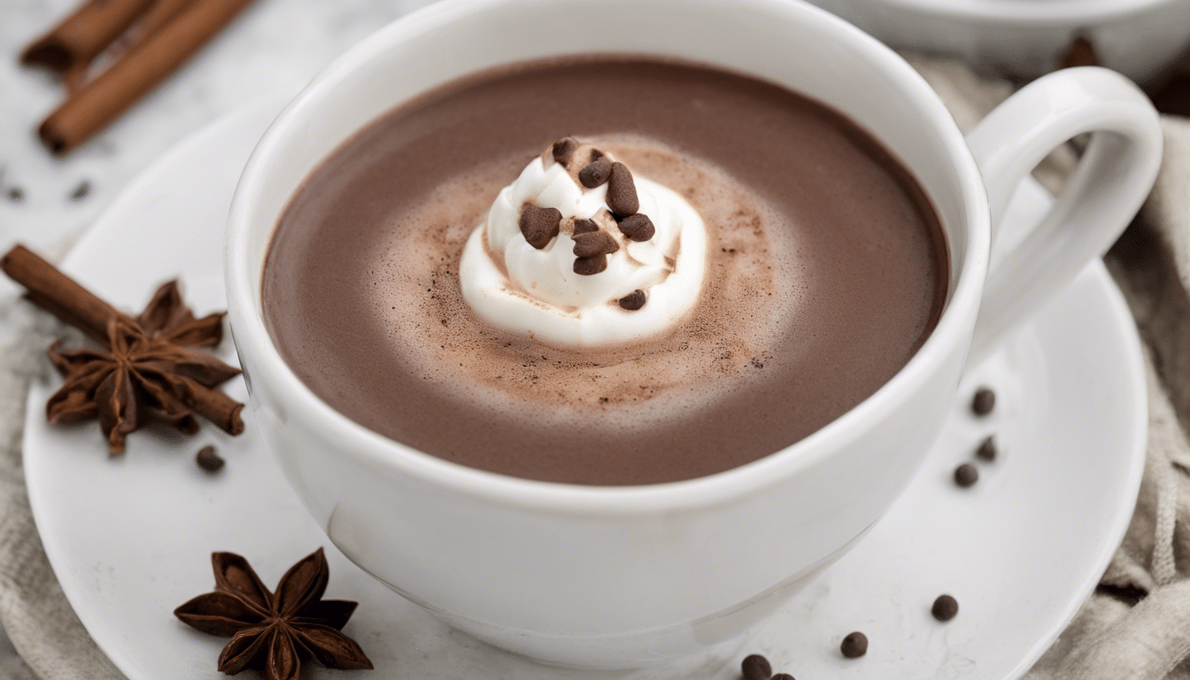 Allspice Infused Hot Chocolate
