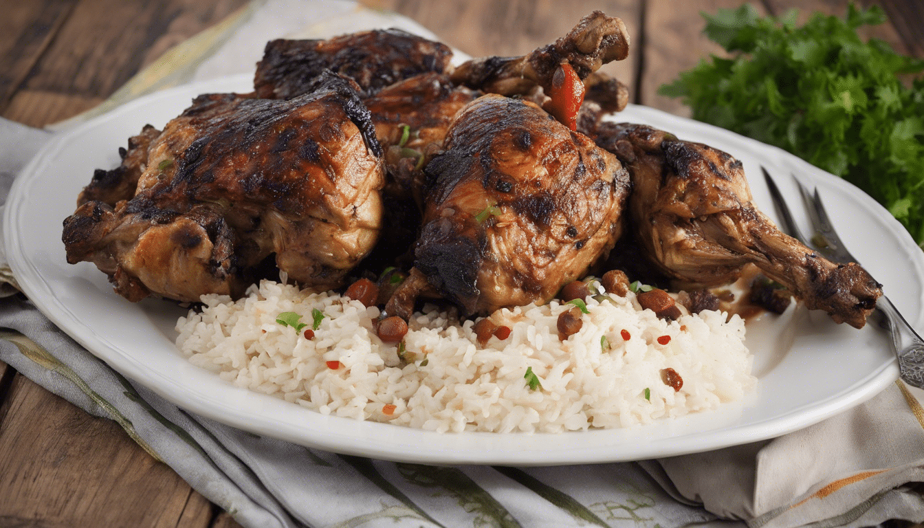 Allspice Jamaican Jerk Chicken