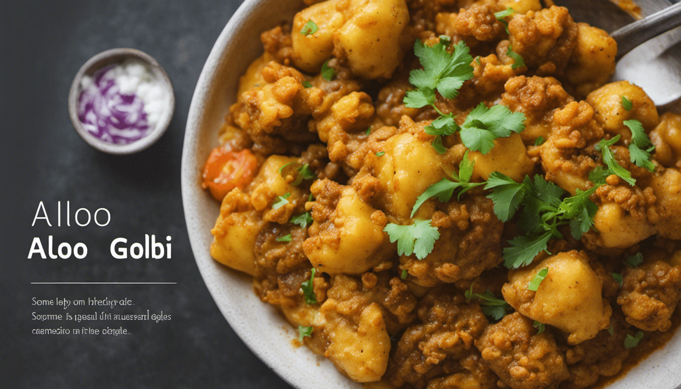 Delicious and Spicy Aloo Gobi