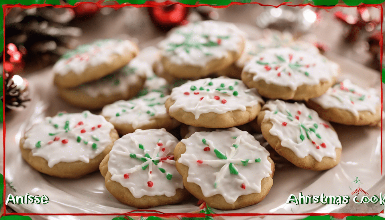 Anise Christmas Cookies