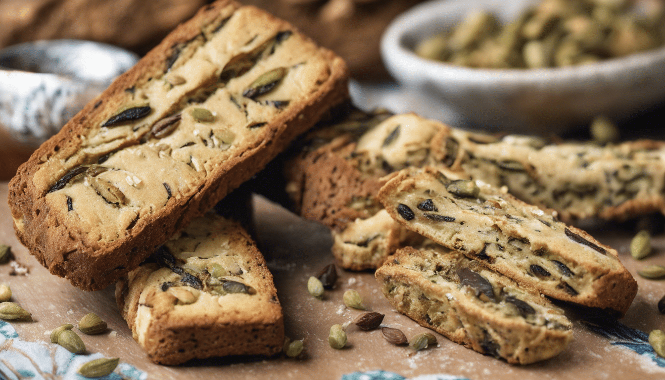 Aniseed Myrtle Biscotti