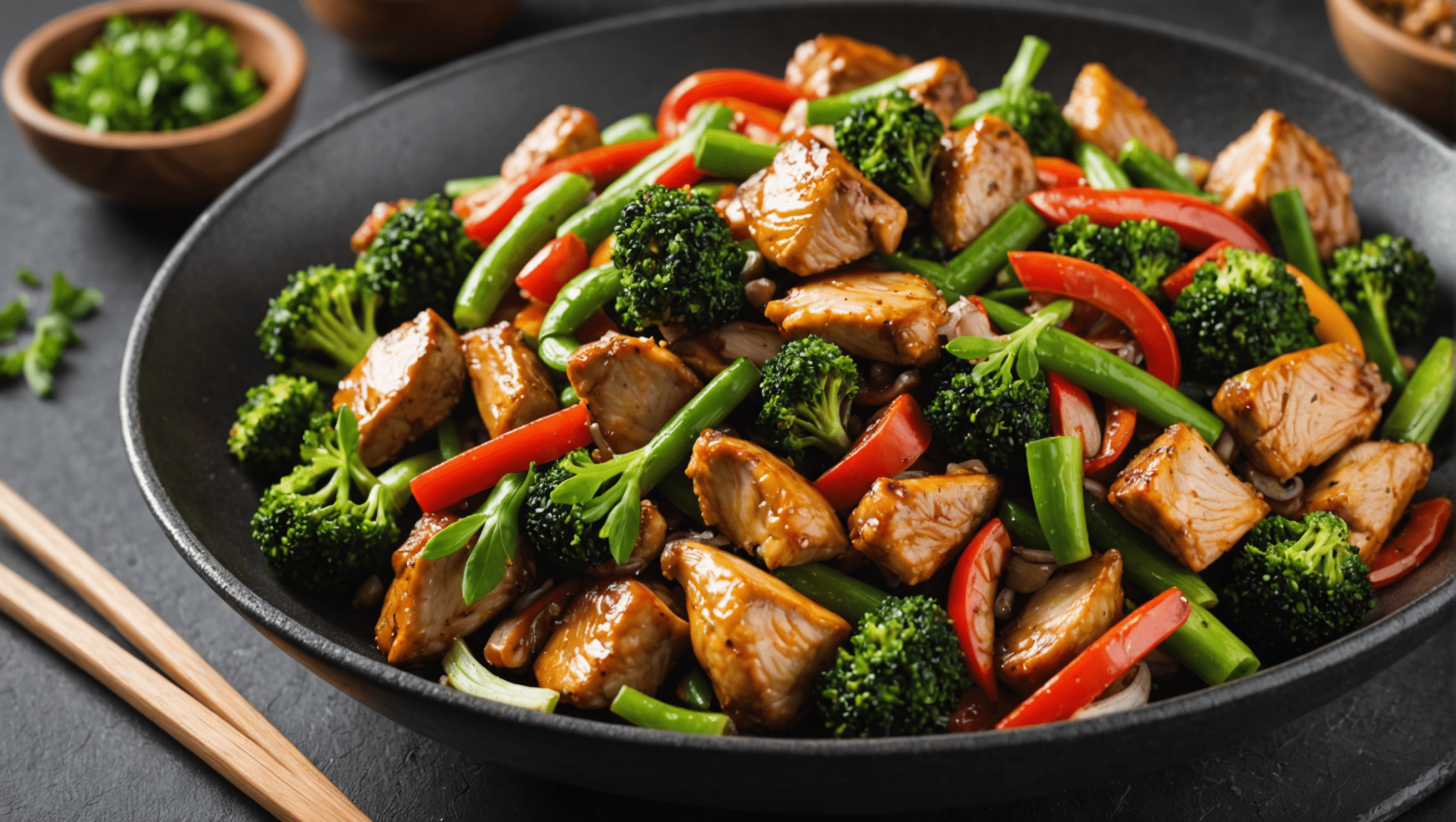 Aniseed Myrtle Chicken Stir Fry