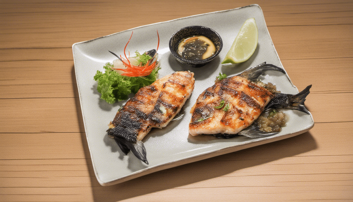 Aonori Grilled Fish