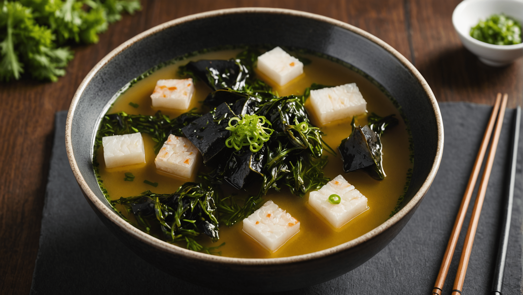 Aonori Seaweed Soup