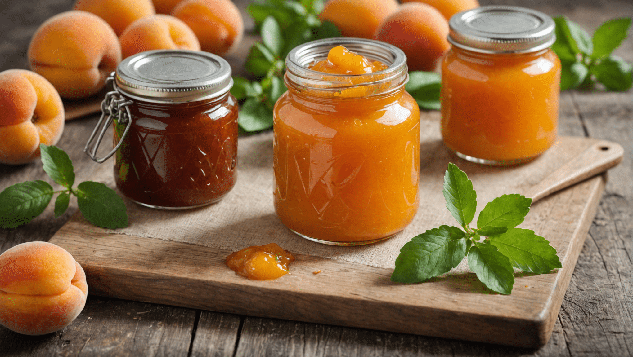 Apricot and Woodruff Jam