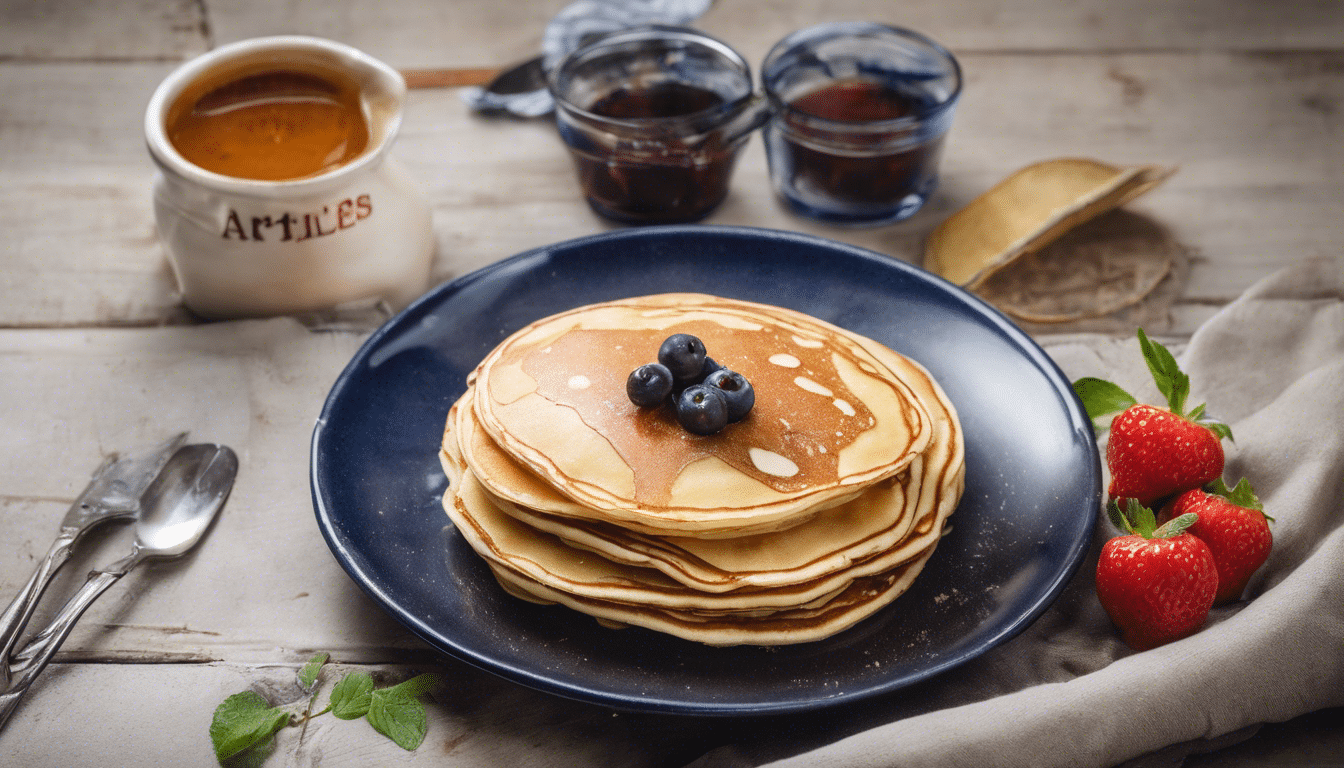 A plate of delicious Aratiles Pancakes.