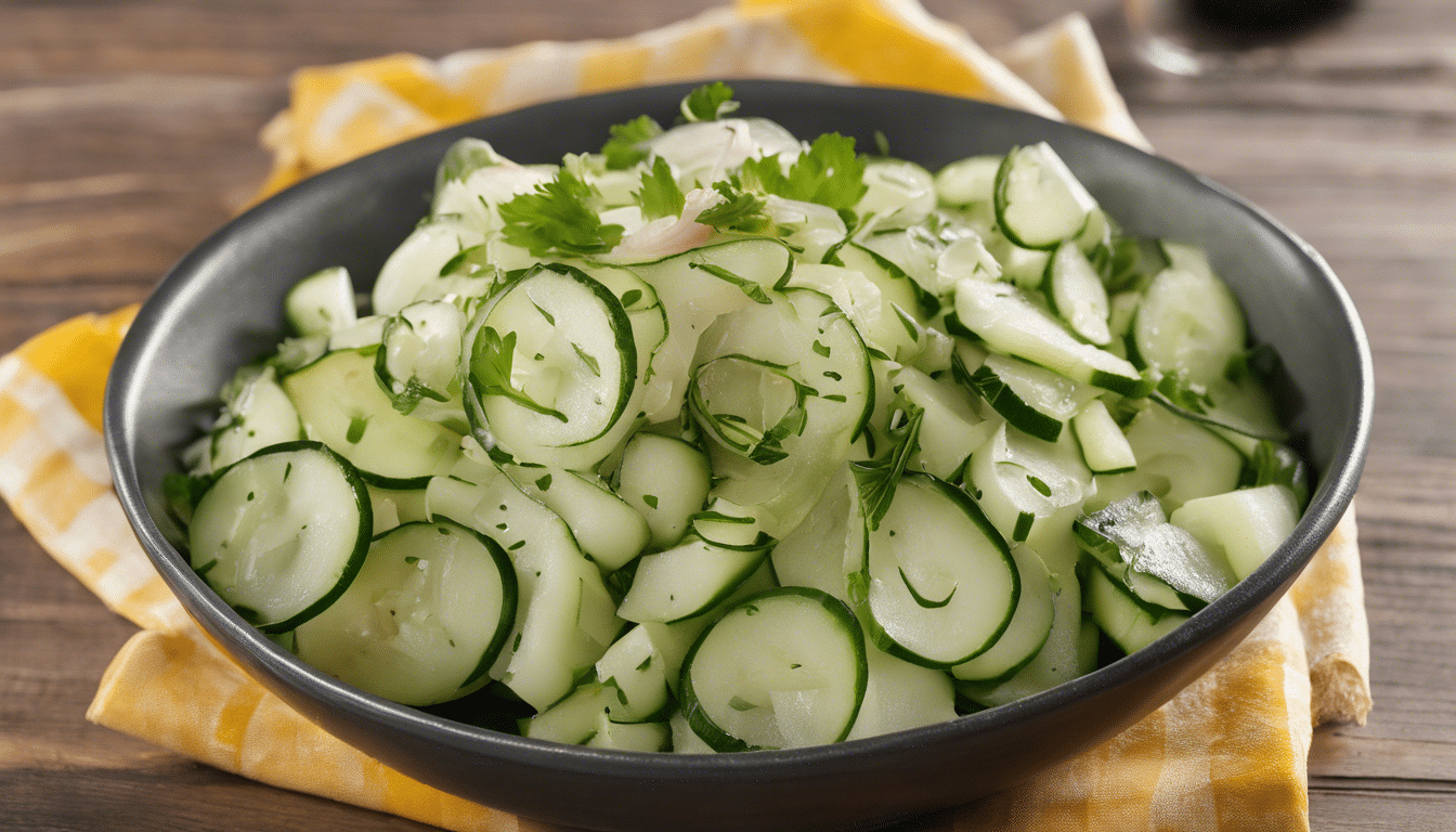Armenian Cucumber and Onion Salad