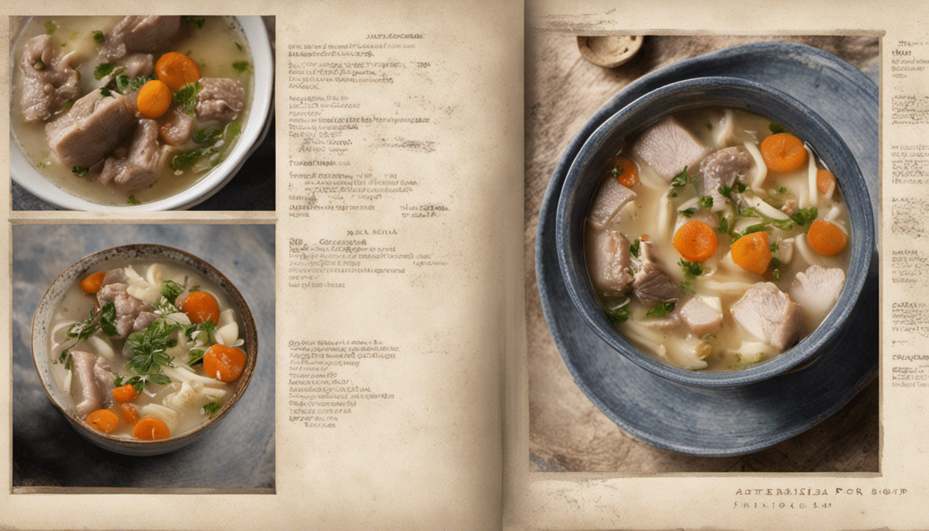 Artemisia and Pork Soup