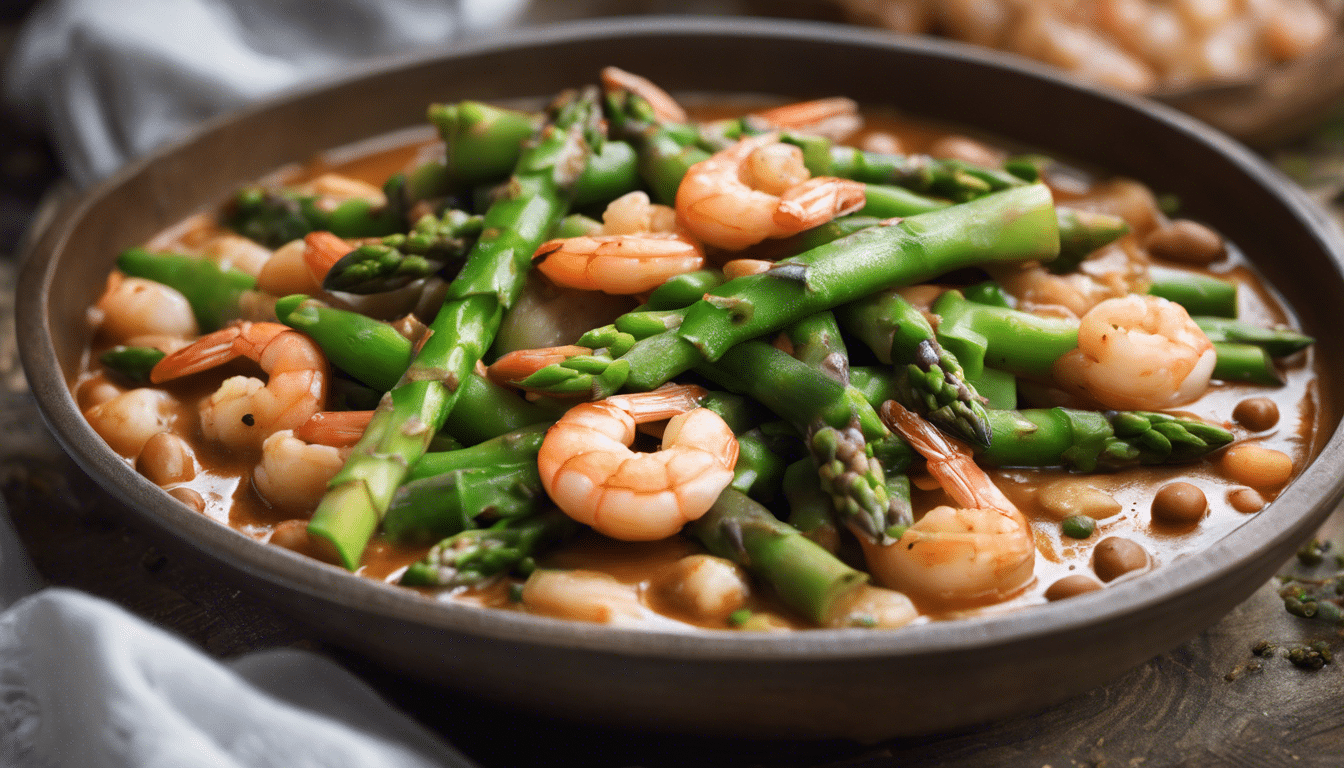 Picture of Asparagus Beans and Shrimp Curry