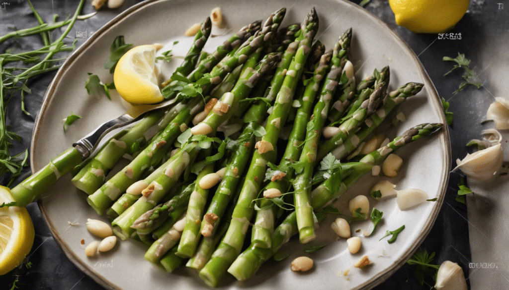 Asparagus Beans with Garlic and Lemon