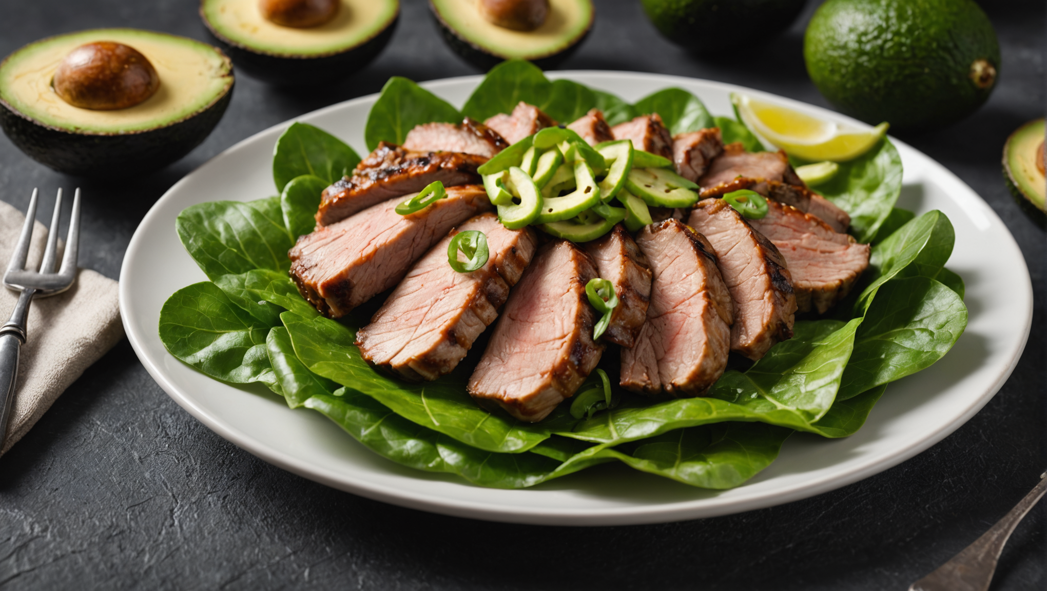 Avocado Leaf Marinated Pork