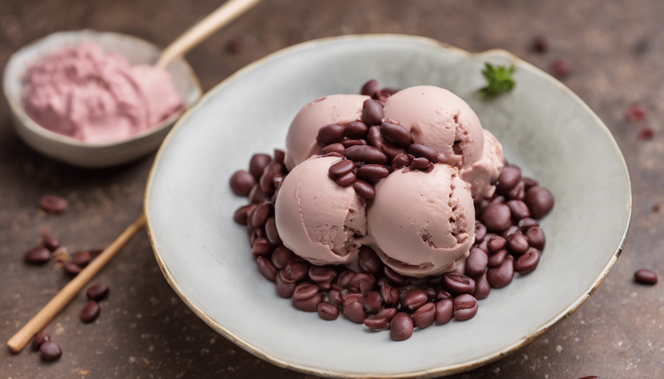 Azuki Bean Ice Cream