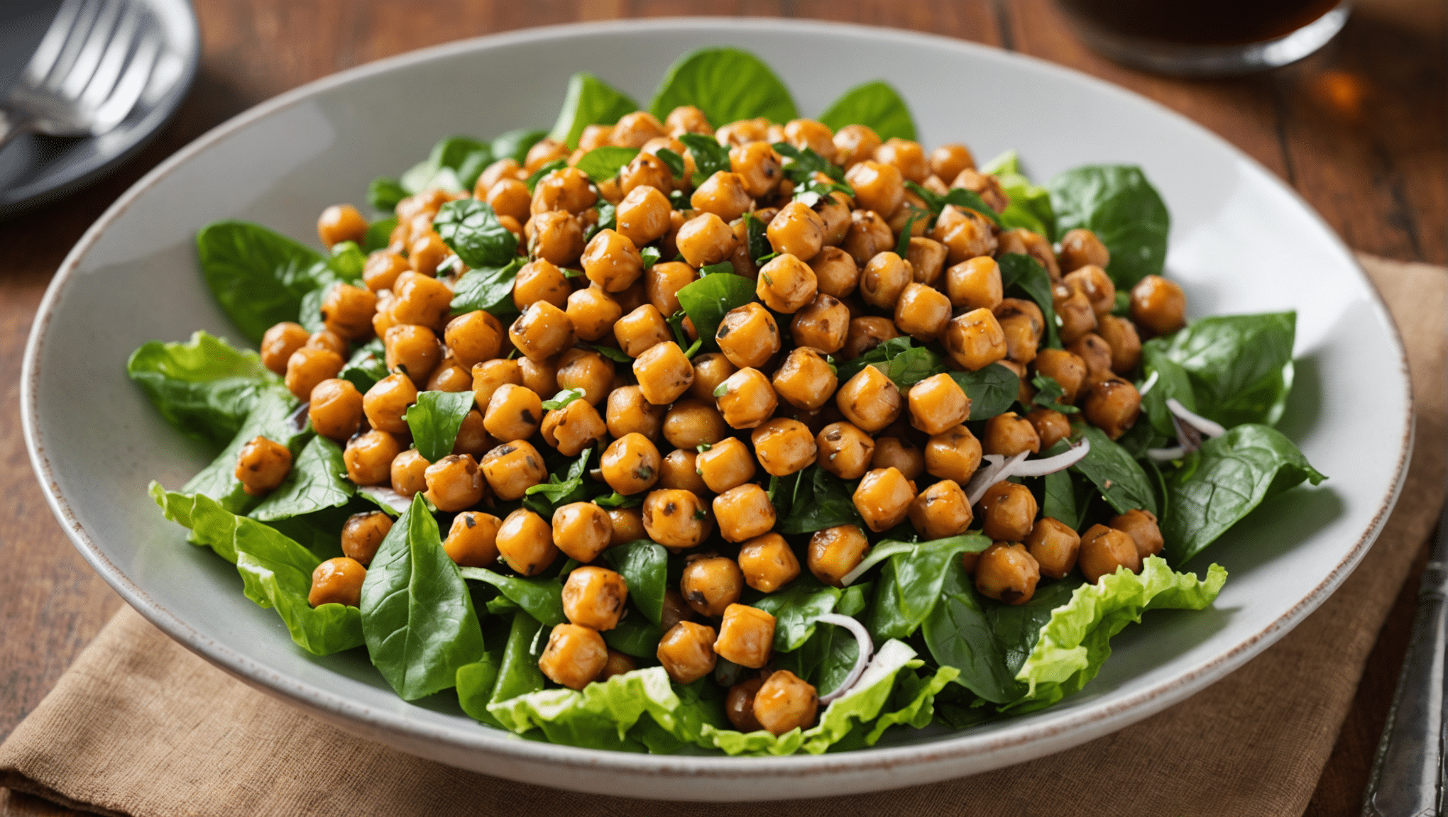 BBQ Chickpea Salad