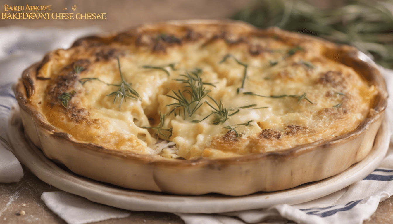 Baked Arrowroot and Cheese