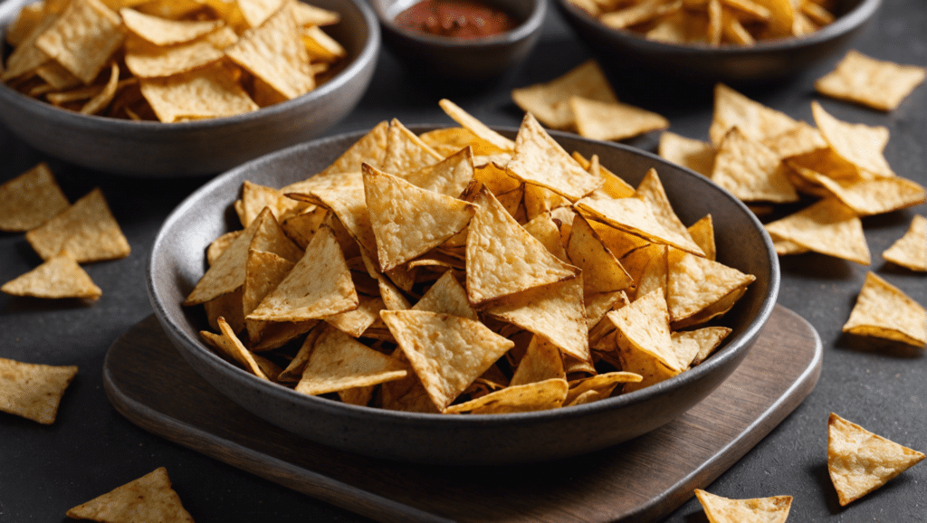 Baked Chaya Chips