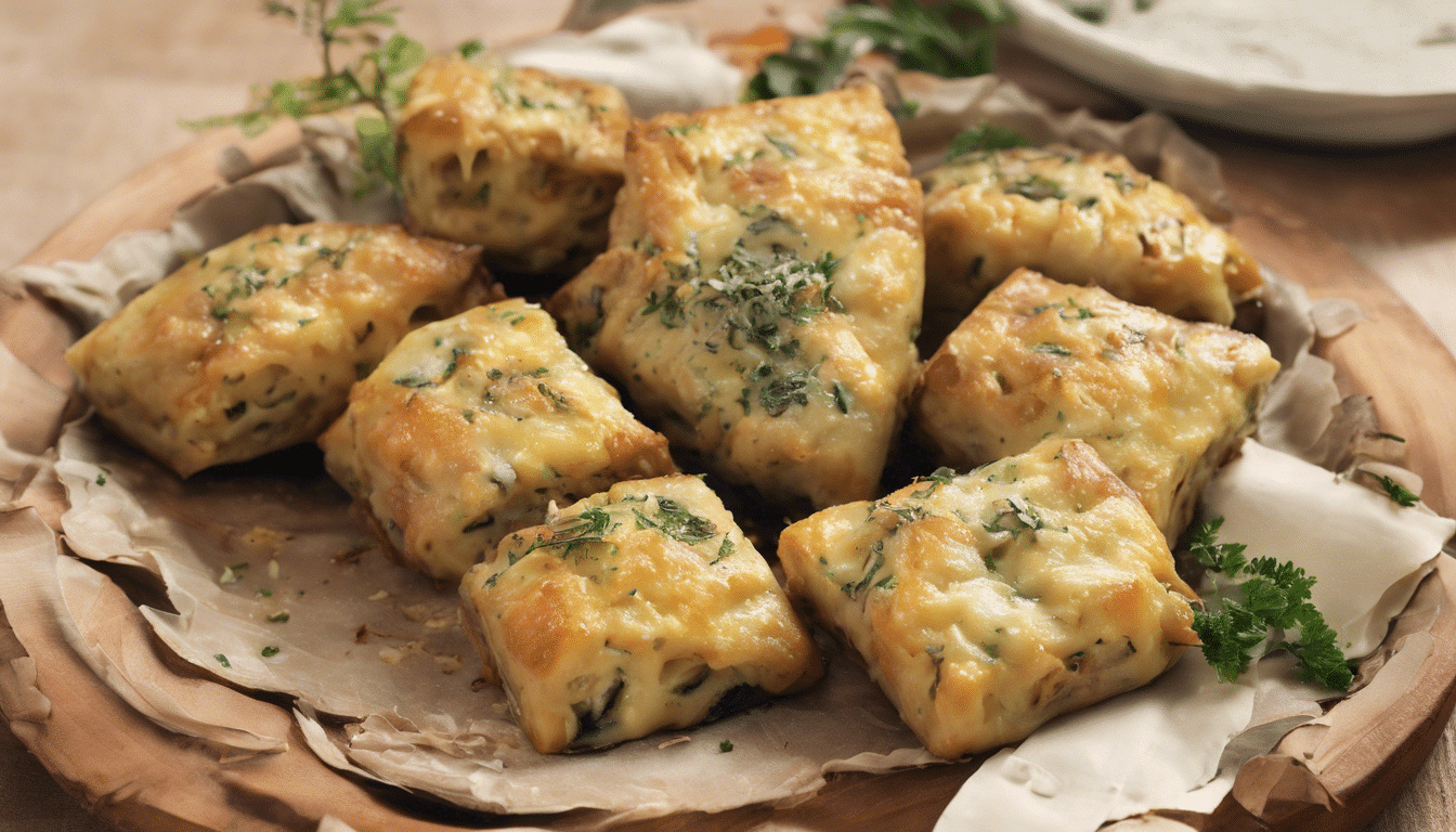 Baked Kukas with Cheese