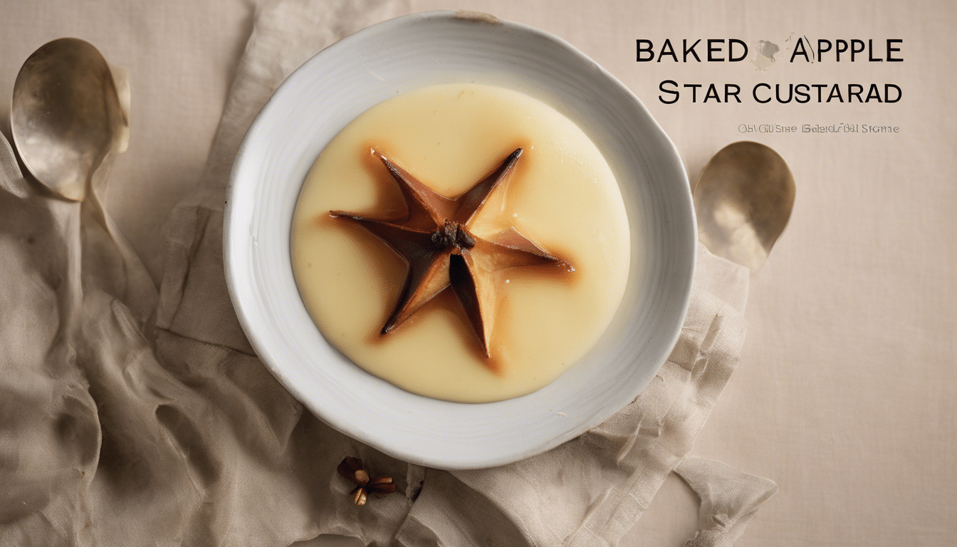 Baked Star Apple Custard