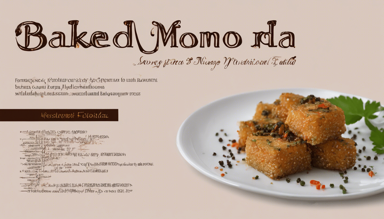 Baked Momordica foetida with spices