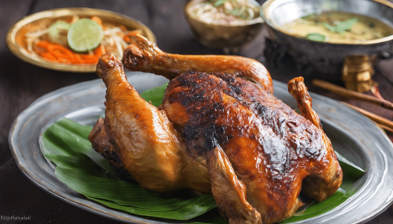 Balinese Roasted Chicken with Lengkuas