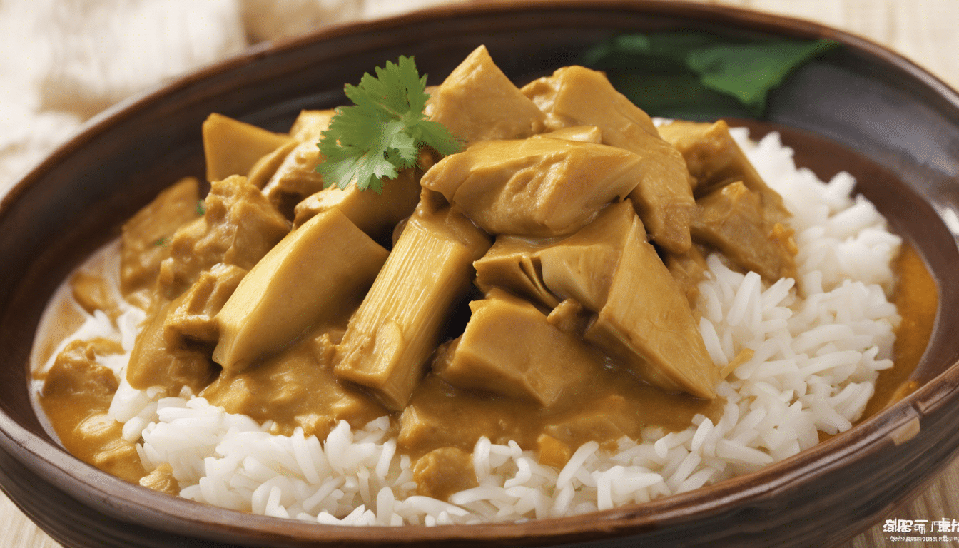 Bamboo Shoot and Chicken Curry