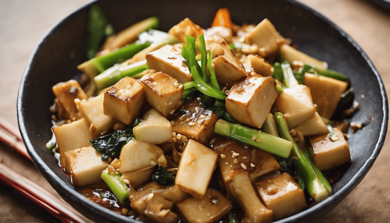 Bamboo Shoot and Tofu Stir Fry