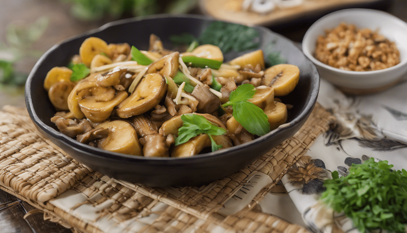Delicious and healthy Banana Pith Stir Fry