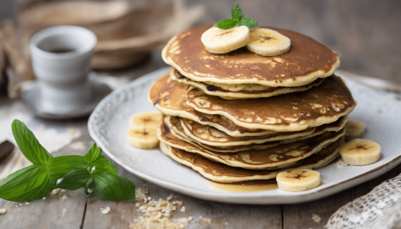 Banana Plantain Pancakes