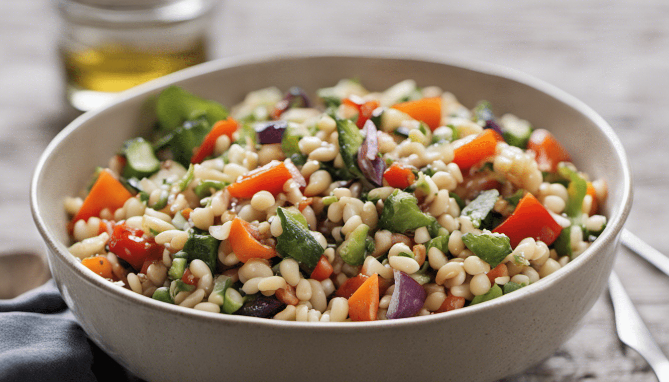 Barley Salad with Vegetables