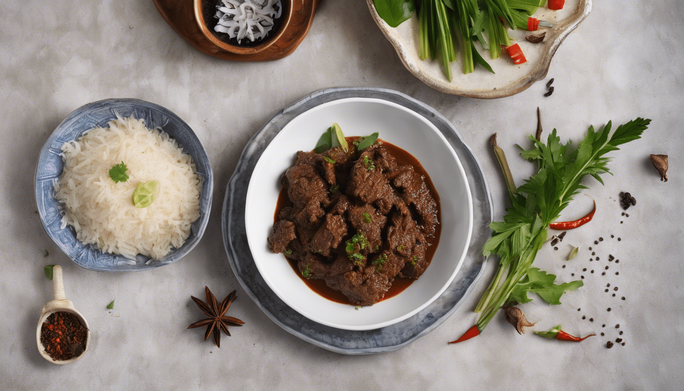 Beef Rendang with Star Anise