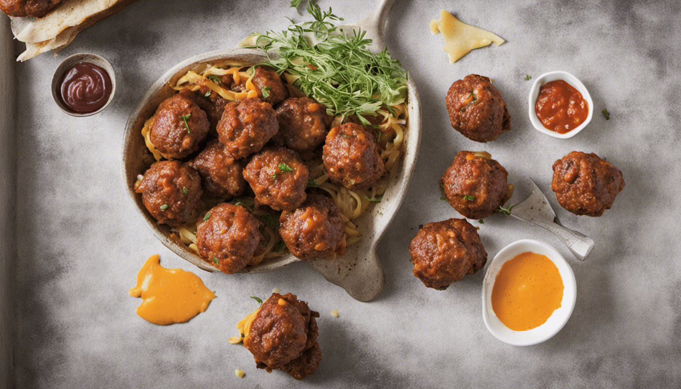 Beef and Cheddar Meatballs