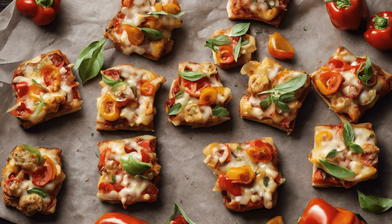 Bell Pepper Pizza Bites