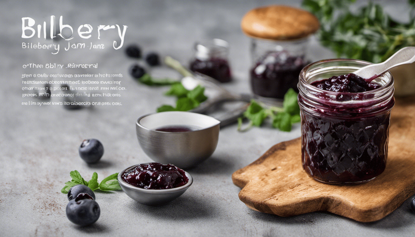 Delicious Bilberry Jam