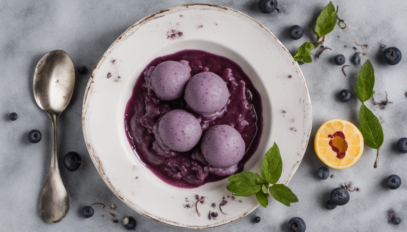 Bilberry Sorbet