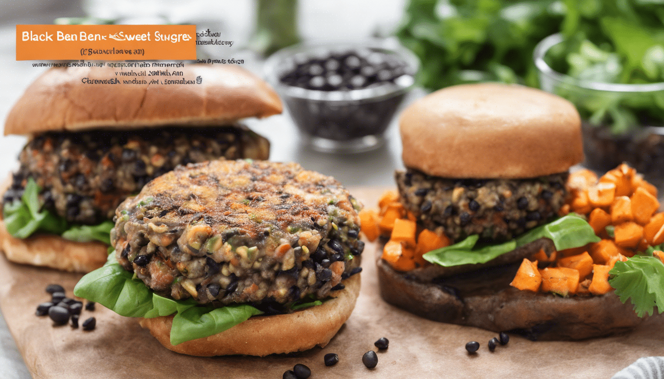 Black Bean and Sweet Potato Burgers