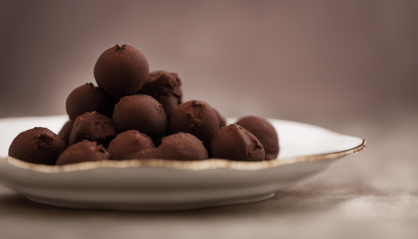 Black Cardamom and Dark Chocolate Truffles