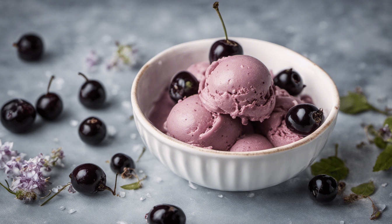 Black Currant Ice Cream