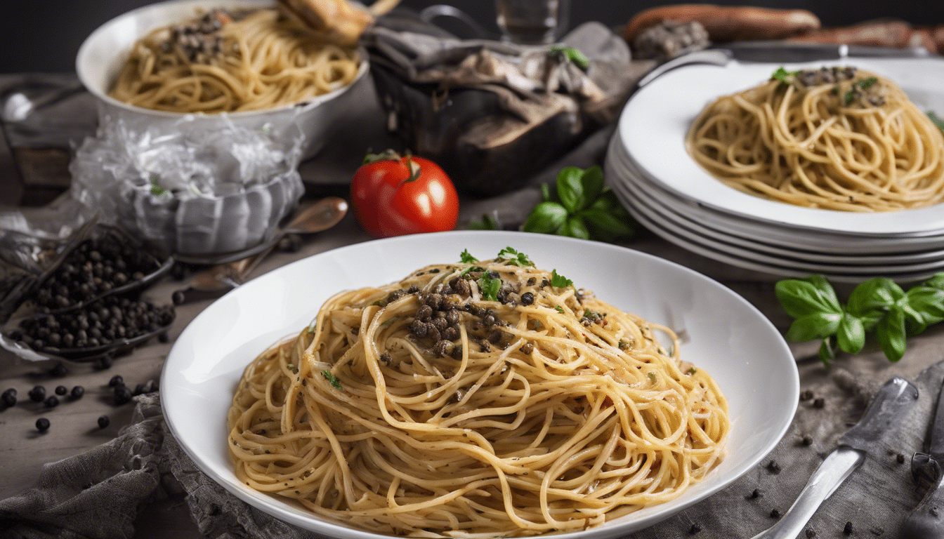 black pepper spaghetti