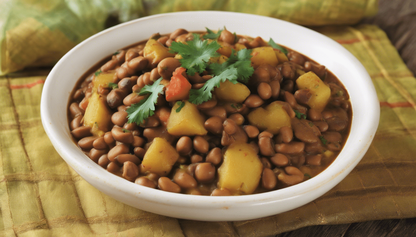 Black-eyed Bean and Potato Curry