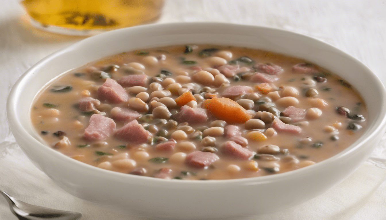 Black-Eyed Pea and Ham Soup