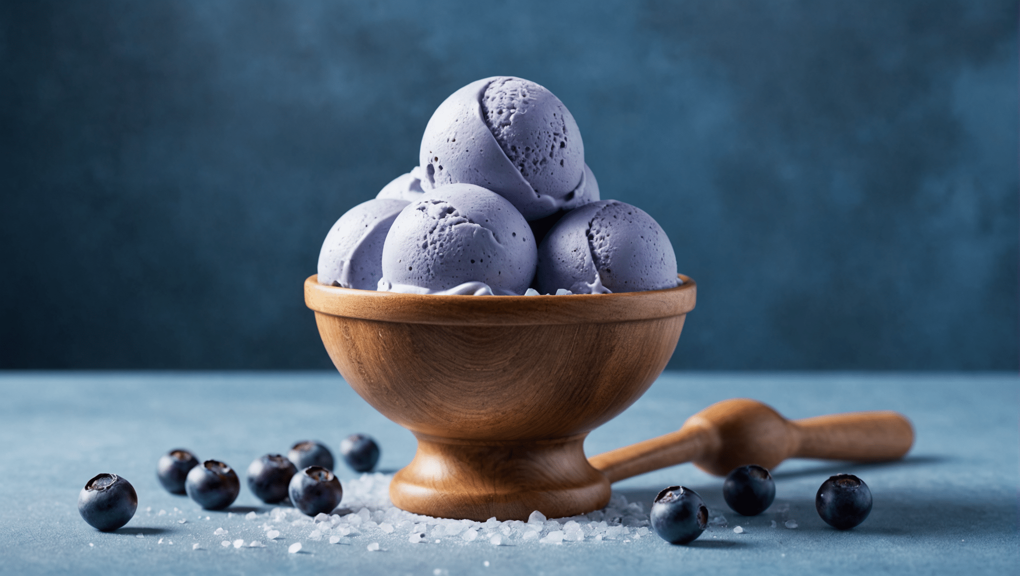 Blue Pea Ice Cream