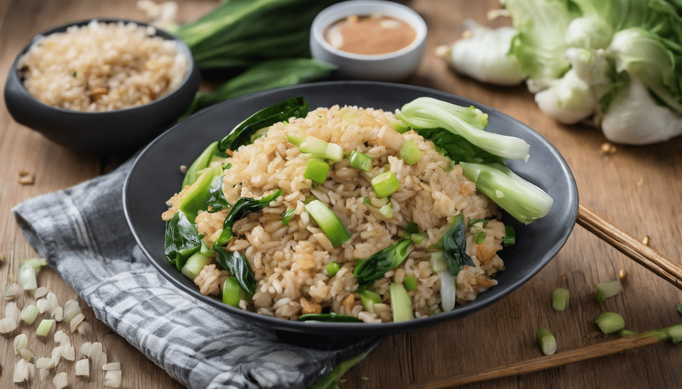 Bok Choy Fried Rice by Your Gourmet Guru