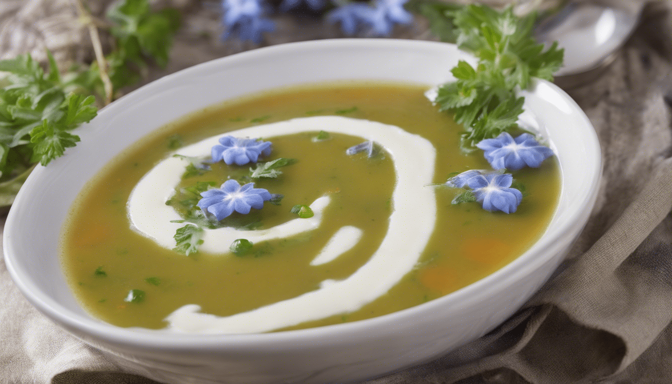 Borage Leaf Soup