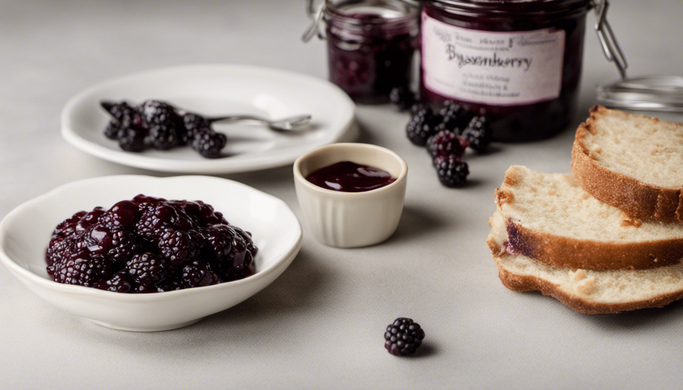 Delicious looking Boysenberry Jam