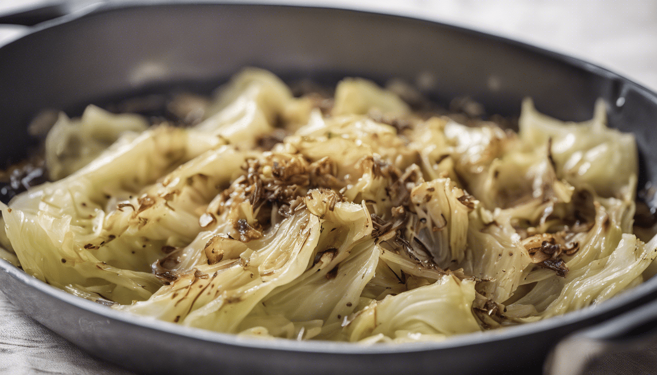 Braised Cabbage with Caraway