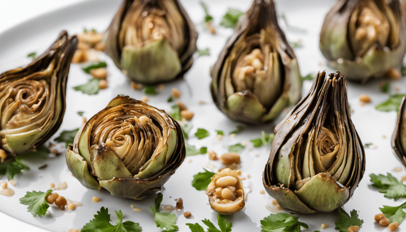 Braised Chinese Artichokes with Soy Sauce