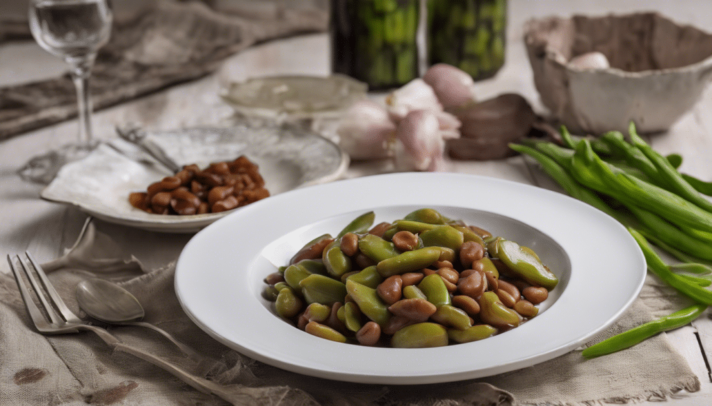 Braised Hyacinth Beans with Pork